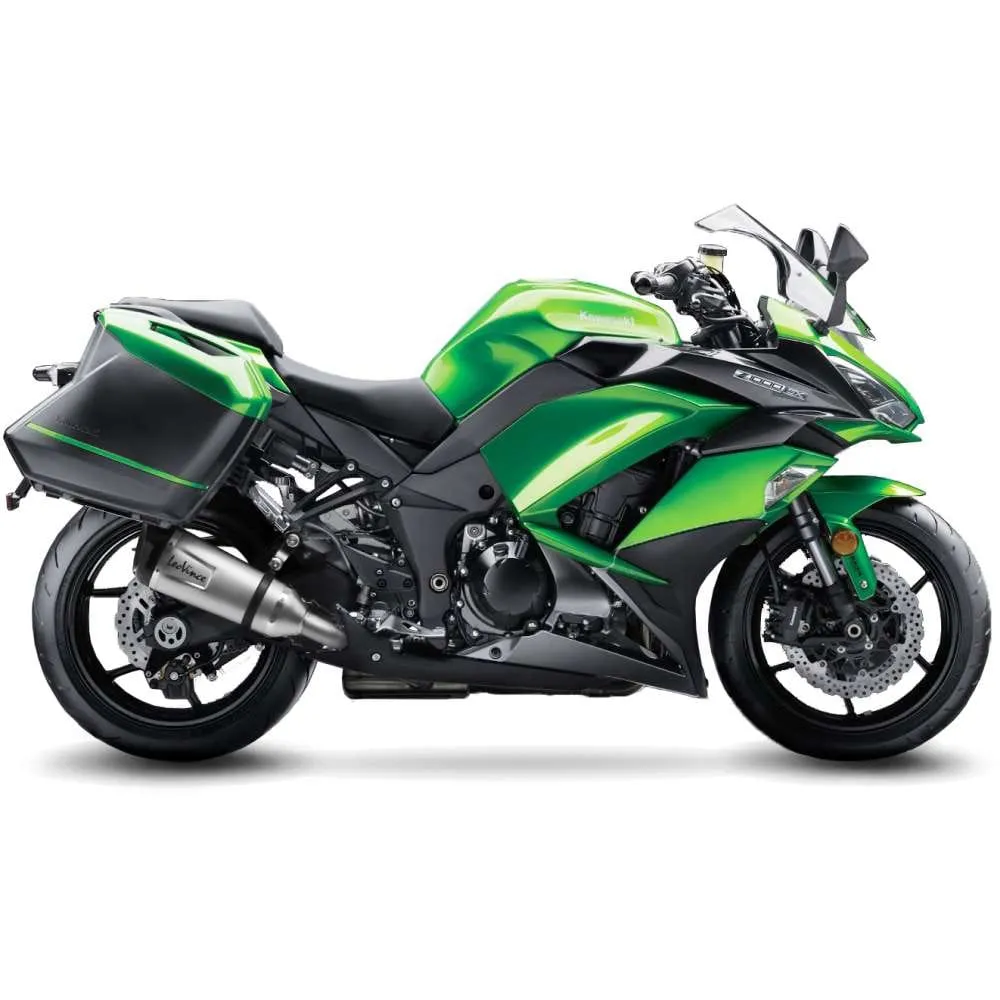 2 Terminali Di Scarico Leovince Factory S Acciaio Kawasaki Z 1000 Sx 2017 > 2020-14223S-100408