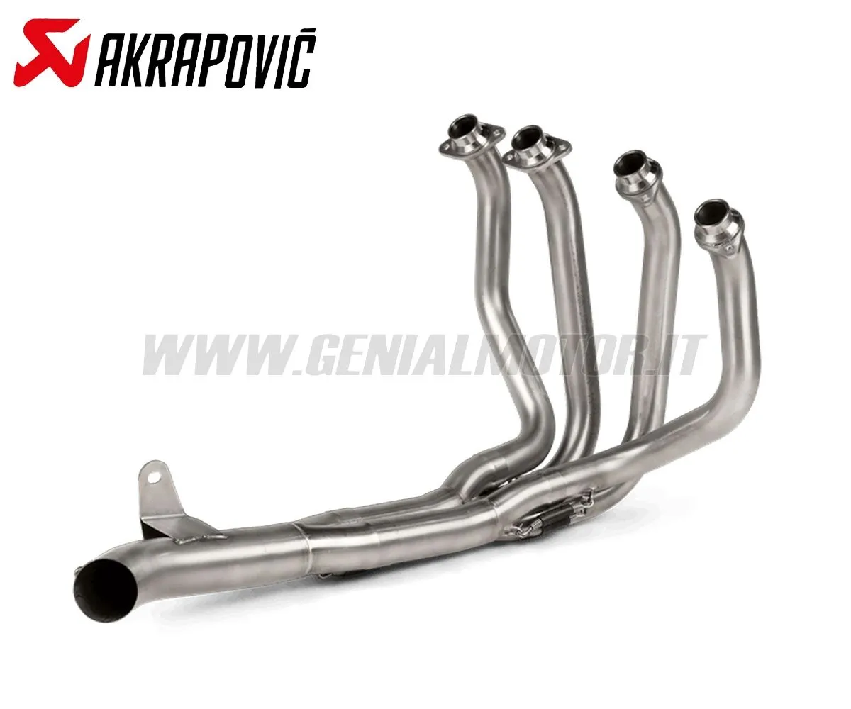 Collettore Opzional Akrapovic In Acciaio Inox Non Omologato Per Kawasaki Z 900 (a2) 2018 > 2024-E-K9R5-148270