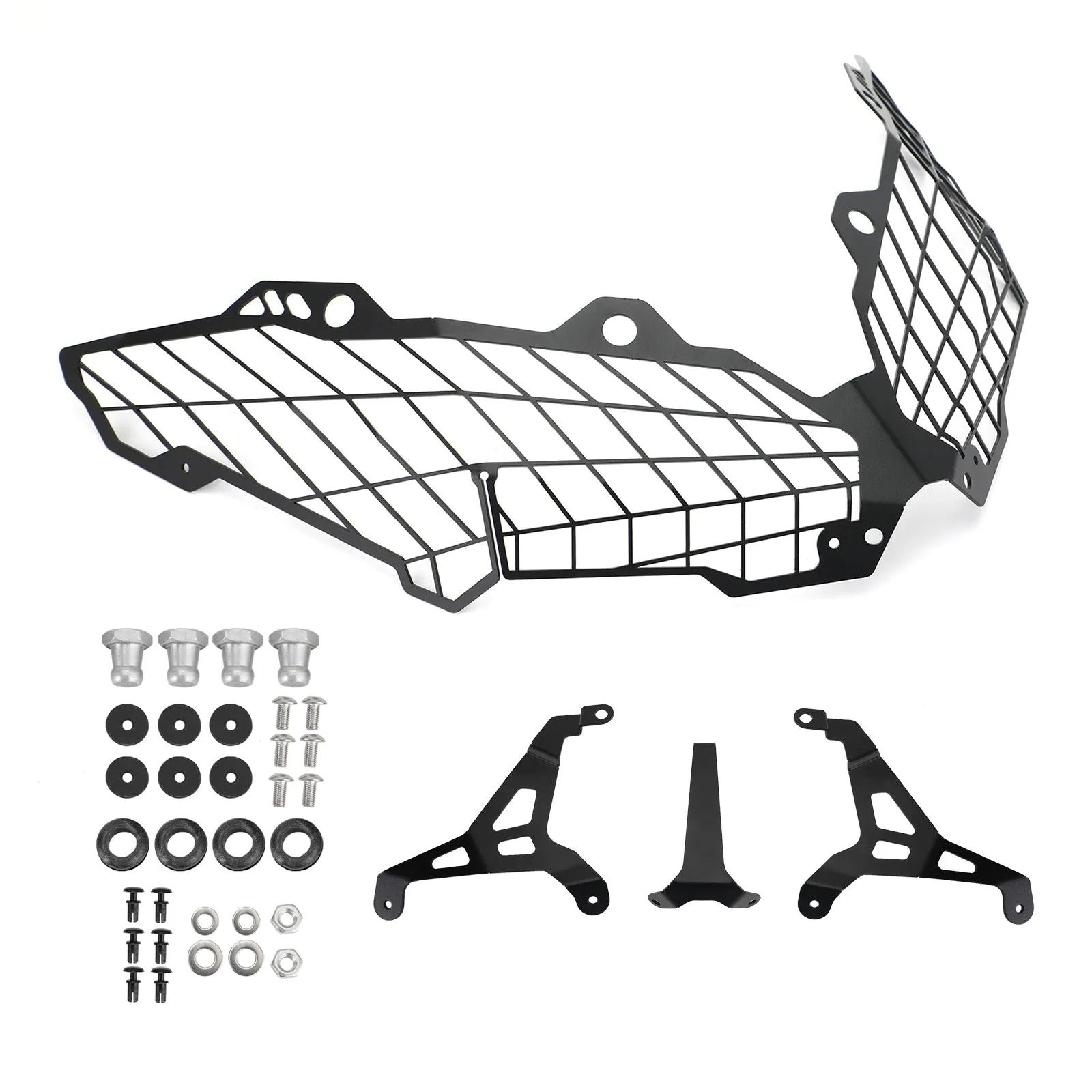 2015-2020 Kawasaki Versys 650 Protège-phare Cache phare avant Noir