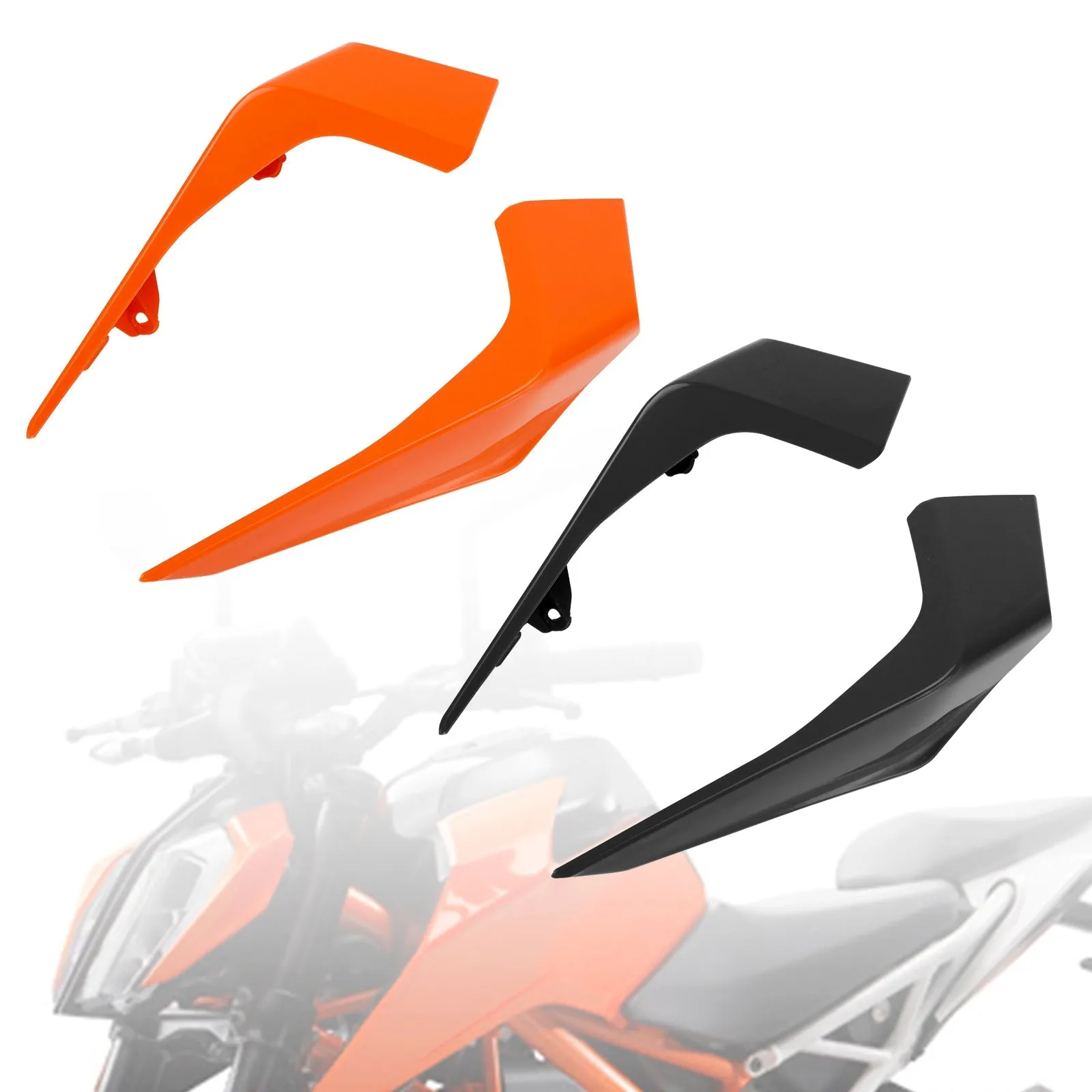 Couvercle de revêtement d'habillage de bouclier de protection de carénage de phare adapté pour 390 2017-2023 2022 2021 Orange