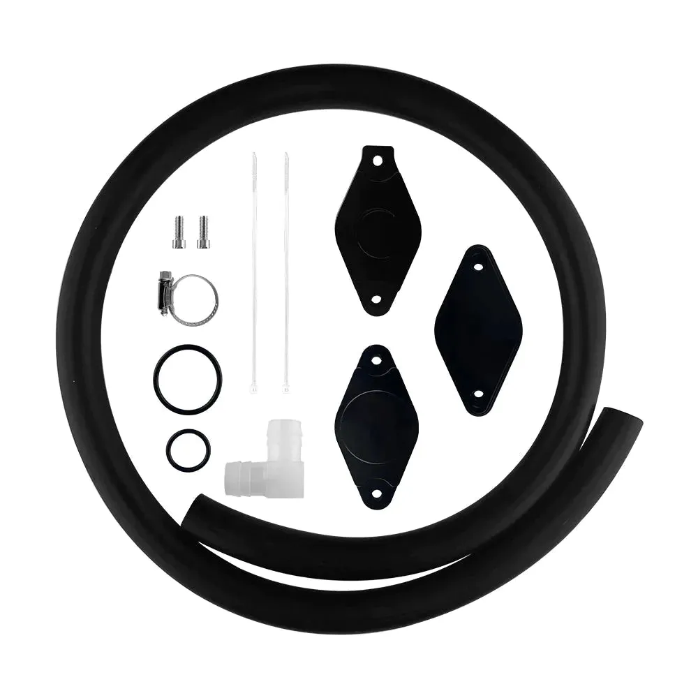 2011-2016 Chevrolet Silverado GMC Sierra 6.6L Duramax Diesel Turbo Tuyauterie Kit CCV PCV Reroute Kit