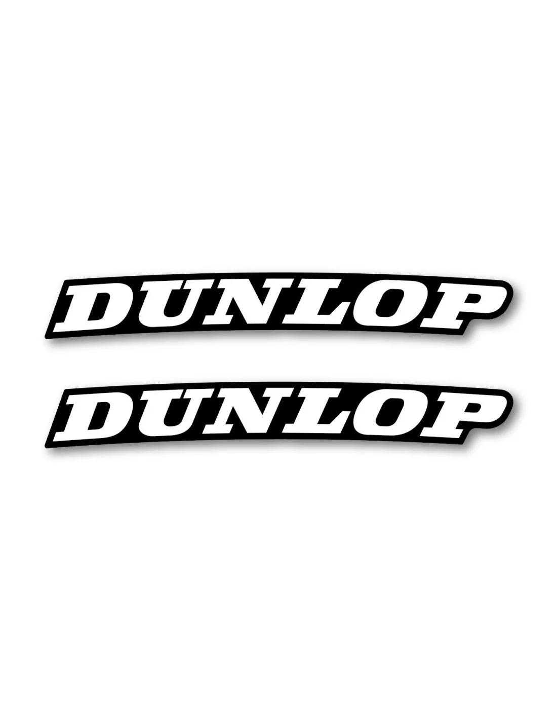 Adesivo parafango anteriore -Dunlop- (2 pezzi)