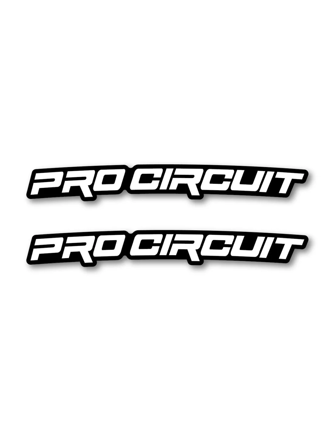 Adesivo parafango anteriore -ProCircuit- (2 pezzi)
