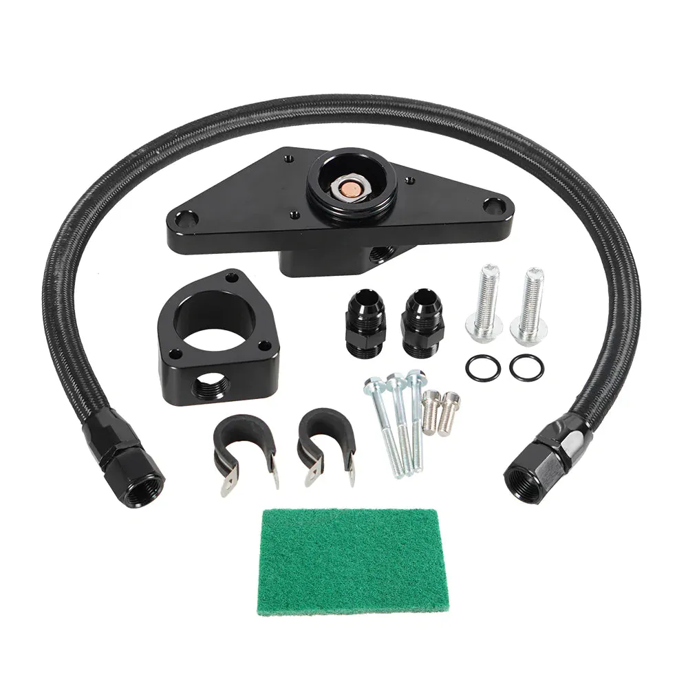 2007.5-2018 Dodge Ram 6.7L Cummins Diesel Turbo Tuyauterie Kit CCV PCV Reroute Kit Fedex Express