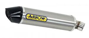 Terminale Indy Race alluminio "Dark" con fondello carby Honda ADV 350 2022 Arrow