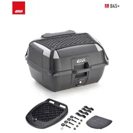 Bauletto moto Scooter Monolock Givi B45+ Completo di rete, piastra e schienalino
