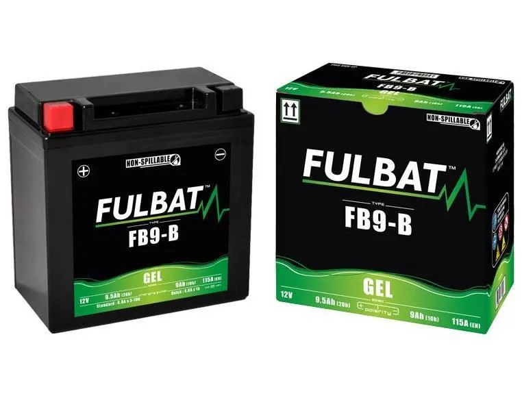 Batteria Fulbat per aprilia af-1 125 1987 FB9-B sigillata attivata da 12V