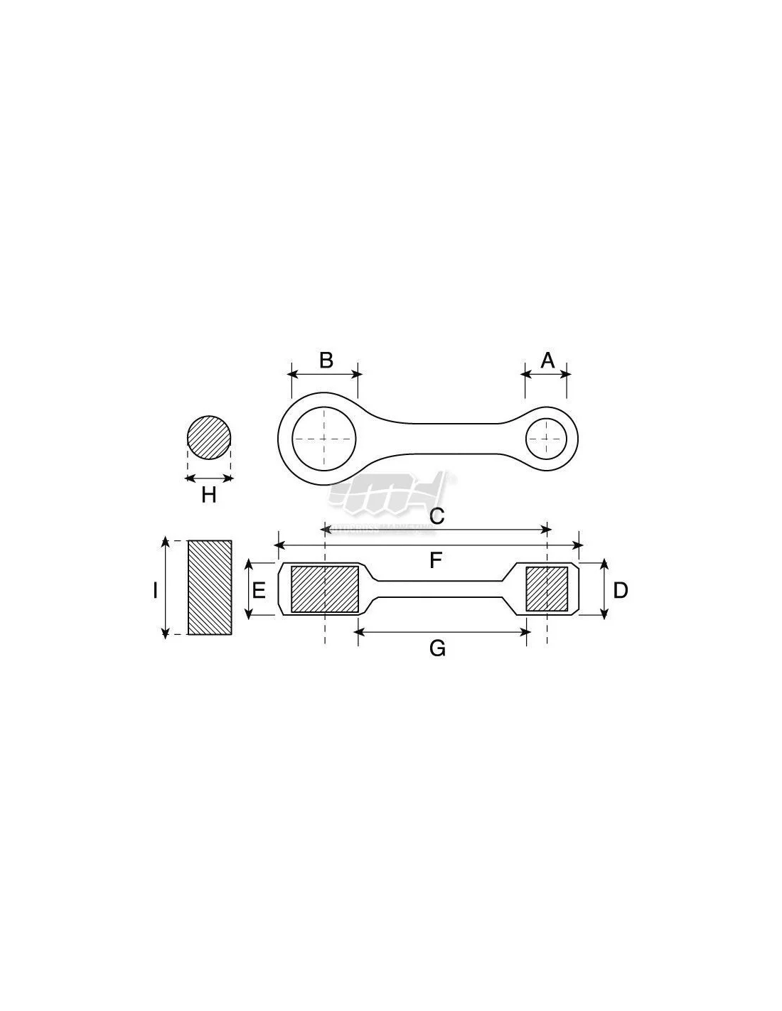 Biella Prox Husqvarna CR/WR/WRE/SM 125 1997-2013