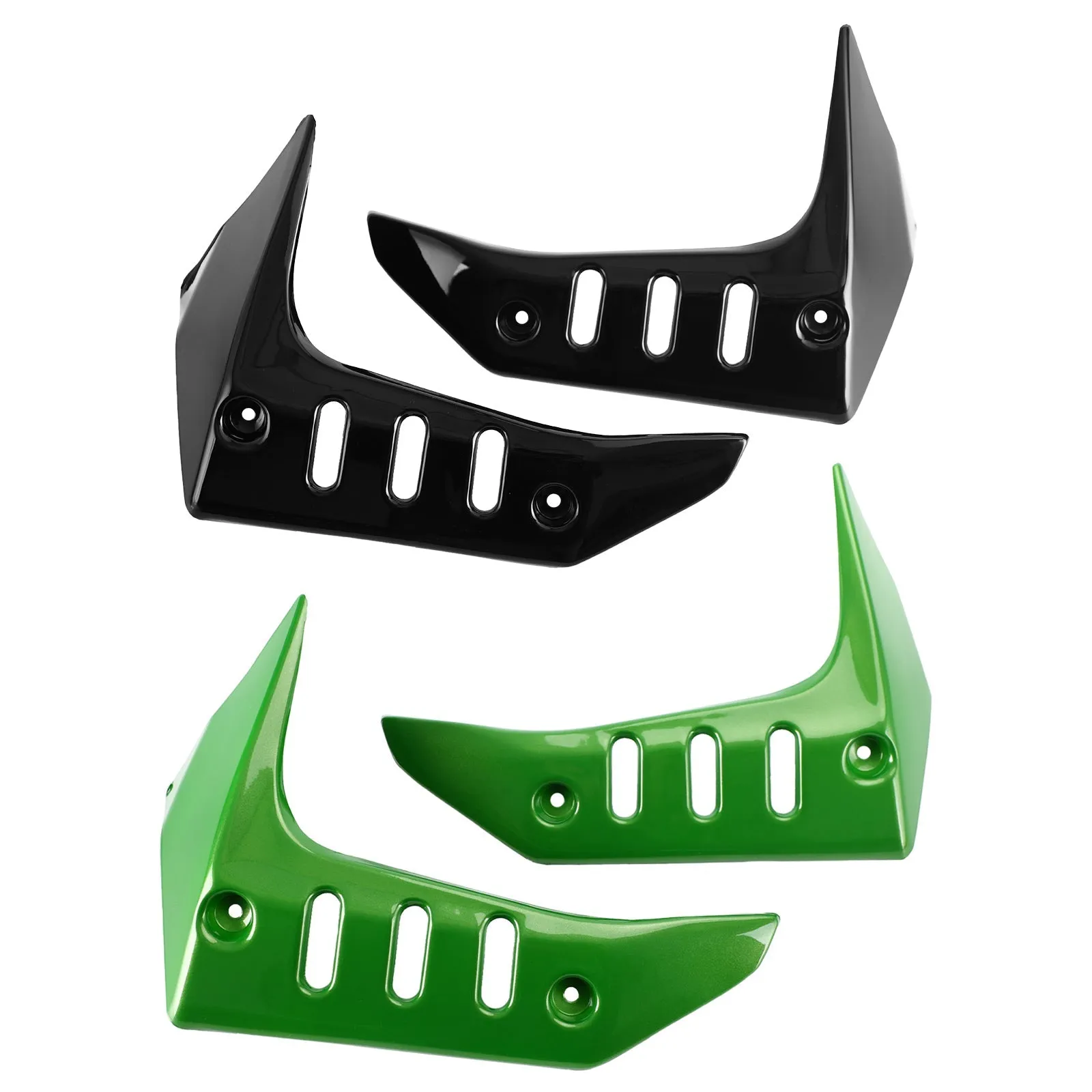 Panneau protecteur de couverture de radiateur de moto pour Kawasaki Z750 2004-2007 générique