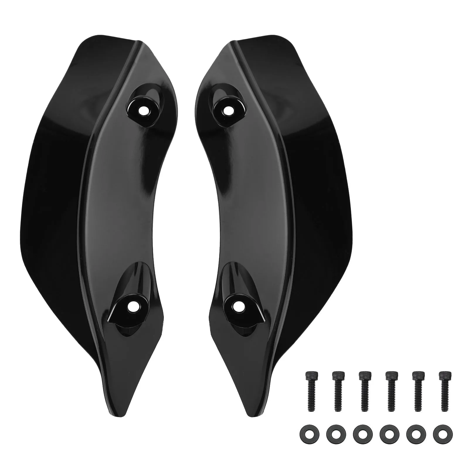 Carénage pare-brise aile latérale déflecteur de vent pour Touring Road Glide 2015-2021 générique