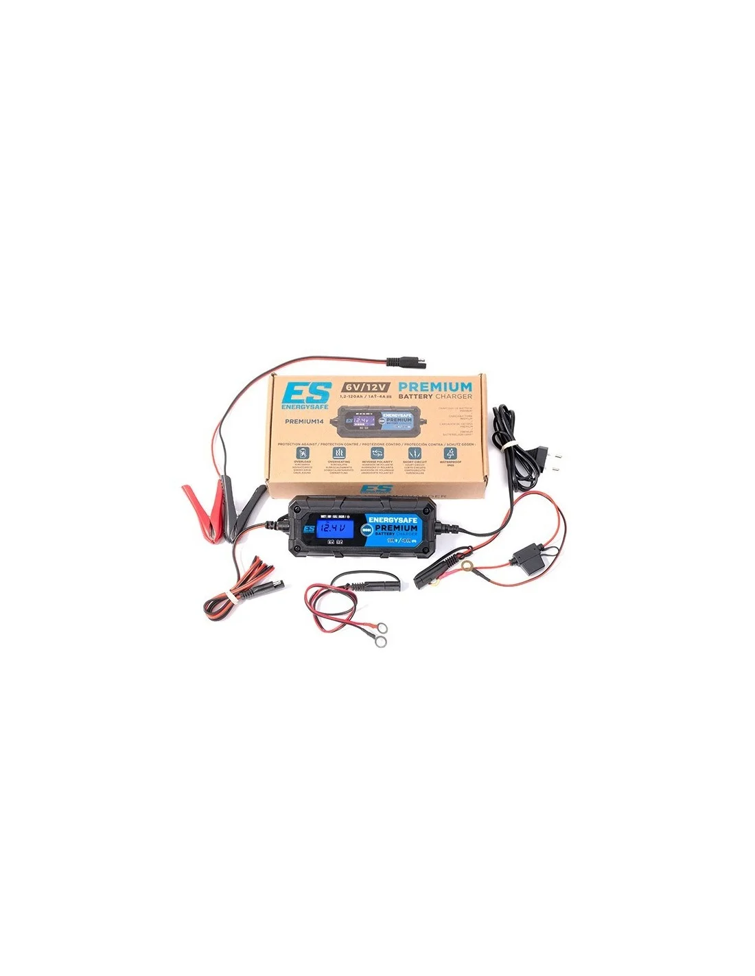 CARICABATTERIE ENERGYSAFE 6V/12V PREMIUM14