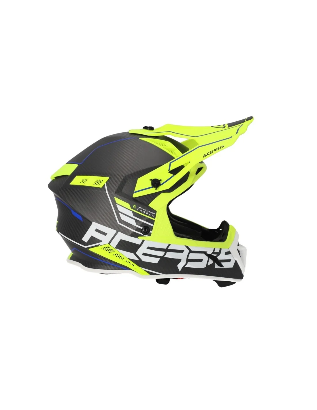 Casco Acerbis steel carbon black/fluo yellow 22-06