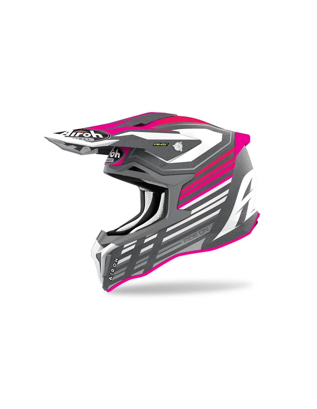 Casco Airoh Strycker Pink Matt