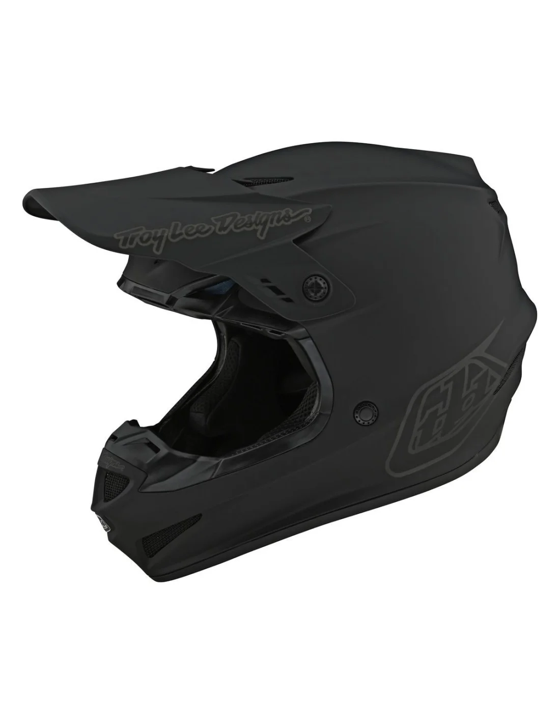 Casco Troy lee Designs GP Mono Black