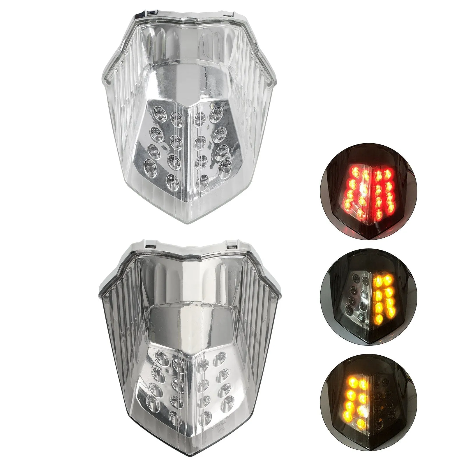 2009-2014 Yamaha Diversion 600 XJ6 FZ6 Clignotant intégré Feu arrière