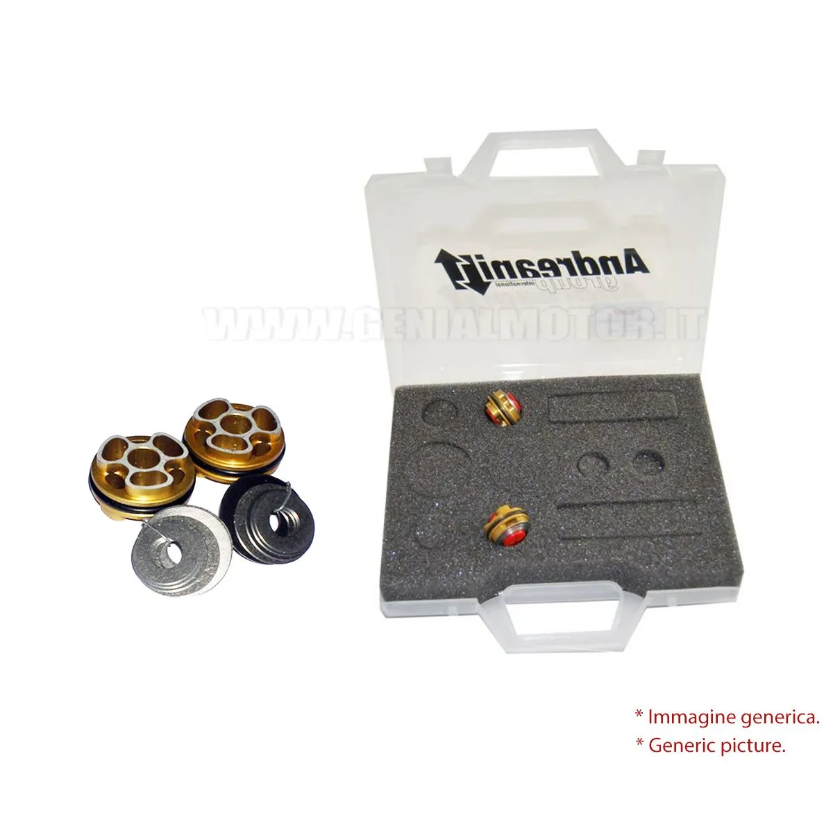 Andreani Kit Pistoni Pompanti Compressione Per Aprilia Tuono 1000 2005 > 2007-409/A01-98467