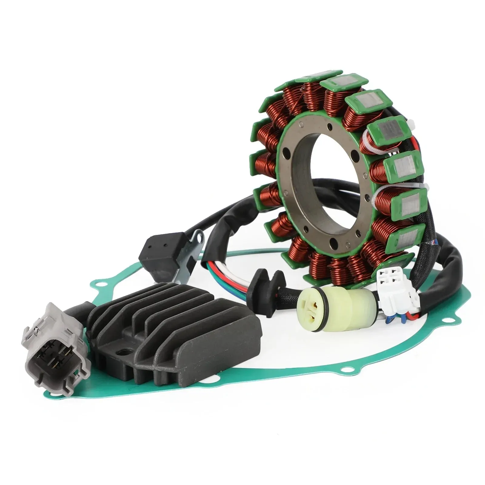 02-13 Yamaha YFM 350 RX Raptor Guerrier Régulateur Magnéto Stator Joint Kit Fedex Express