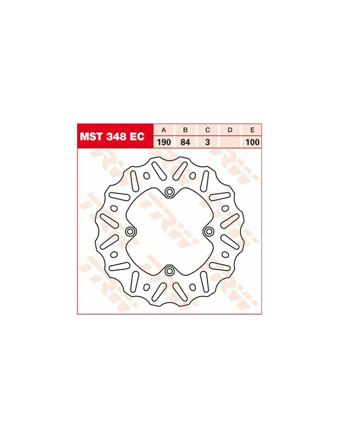 Disco freno posteriore TRW-Yamaha YZ 85 YZ 65