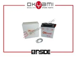 BATTERIA OKYAMI 6N6-3B-1 CON ACIDO