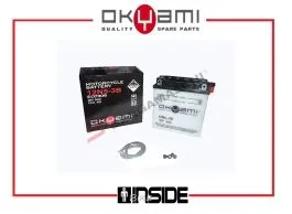 BATTERIA OKYAMI 12N5-3B CON ACIDO