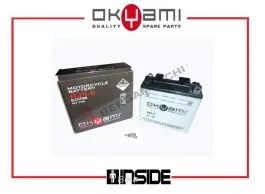 BATTERIA OKYAMI B39-6 CON ACIDO