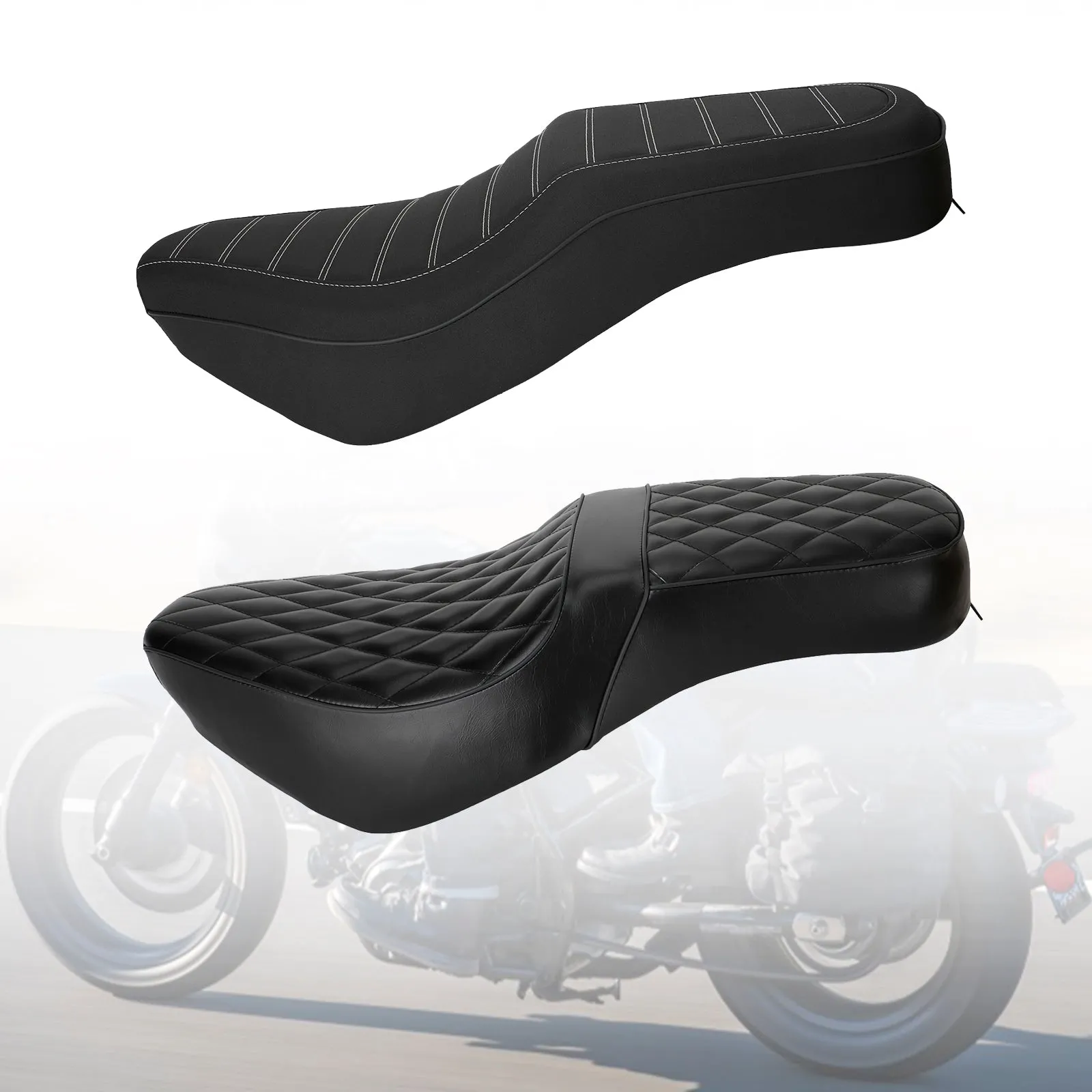 2021-2022 HONDA Rebel 1100 CM1100 Coussin complet pour siège passager Noir mat