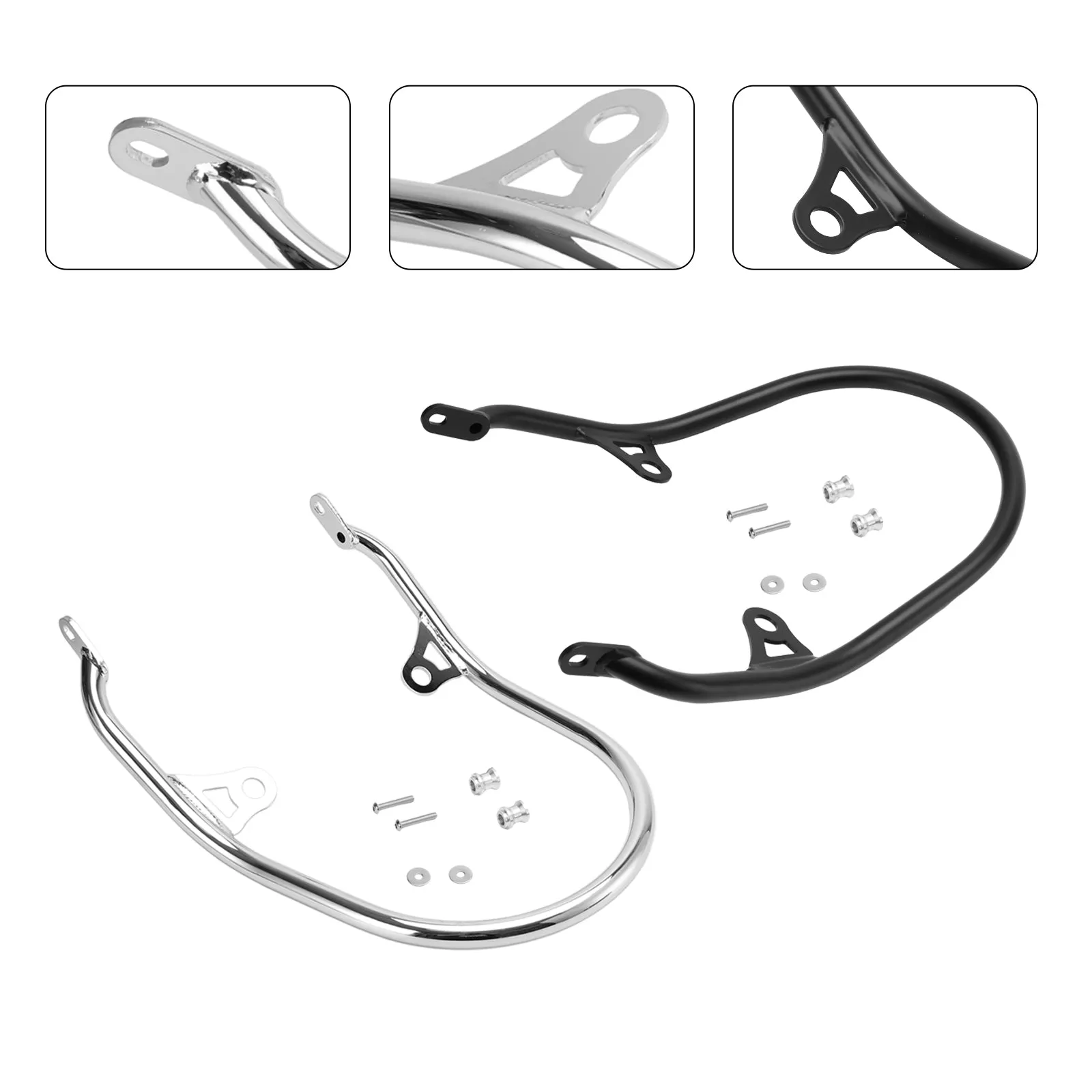 Kawasaki Z900RS 2018-2023 Support de main d'accoudoir de passager arrière de moto