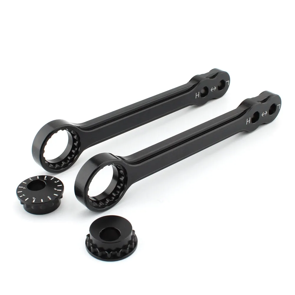 Kawasaki Ninja 400 250 Z400 Z250 13-23 Kit de lien 'abaissement en aluminium CNC 40mm