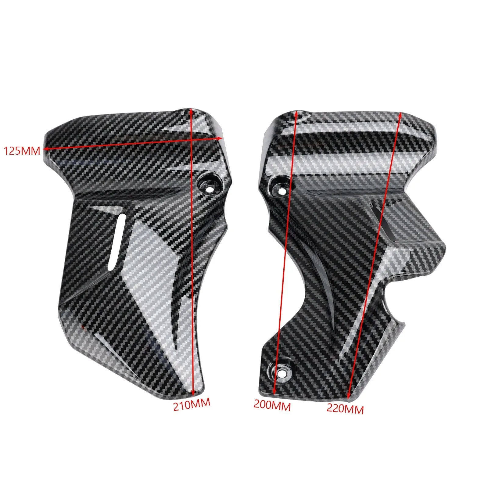 Kawasaki Z900RS 2018-2023 Panneau de revêtement d'habillage latéral du réservoir d'essence Capot de carénage