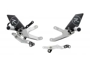 FTRBM004RSIL - Pedane Regolabili R Version / Silver