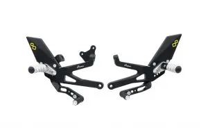 FTRDU012W - Pedane Regolabili Con Poggiapiedi Snodati