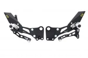 FTRKT001W - Pedane Regolabili Con Poggiapiedi Snodati