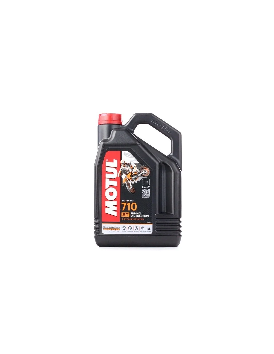 Fusto Olio miscela 2t MOTUL 710 2T 4 LITRI