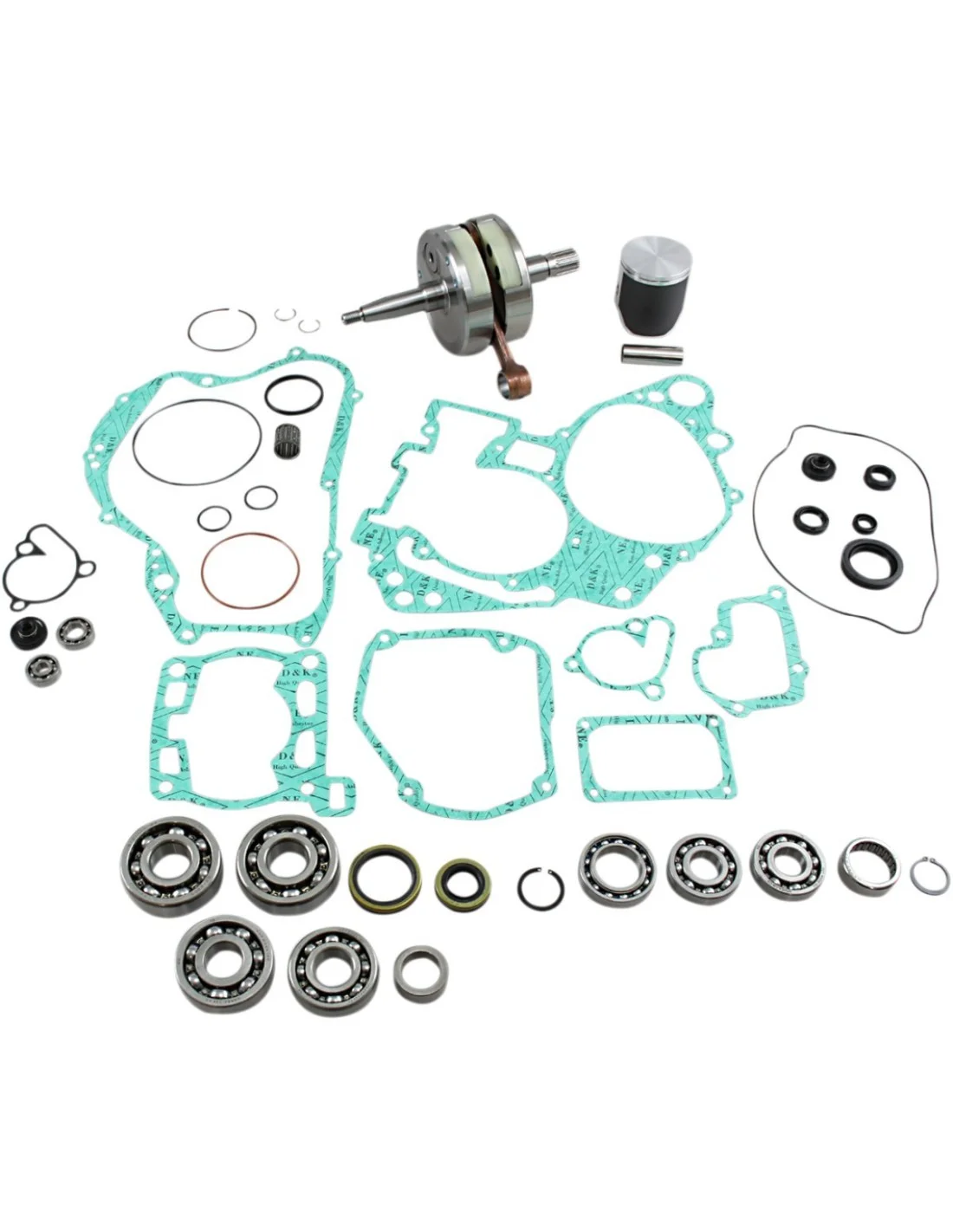 Kit completo revisione motore Wrench Rabbit-KX 125 2003-2004