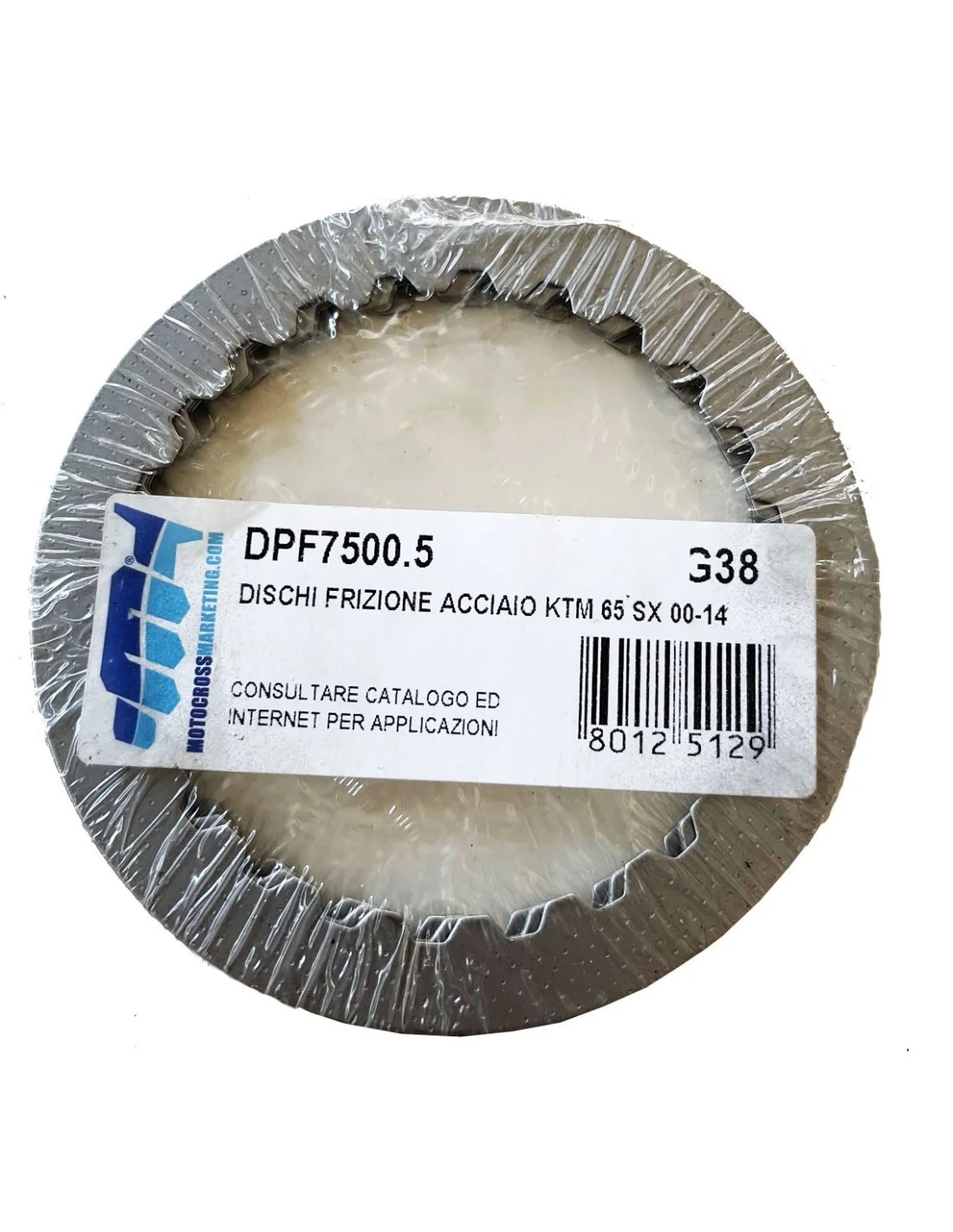 Kit dischi frizione in acciaio SX 65 2000- TC 65 17- MC 65 21-