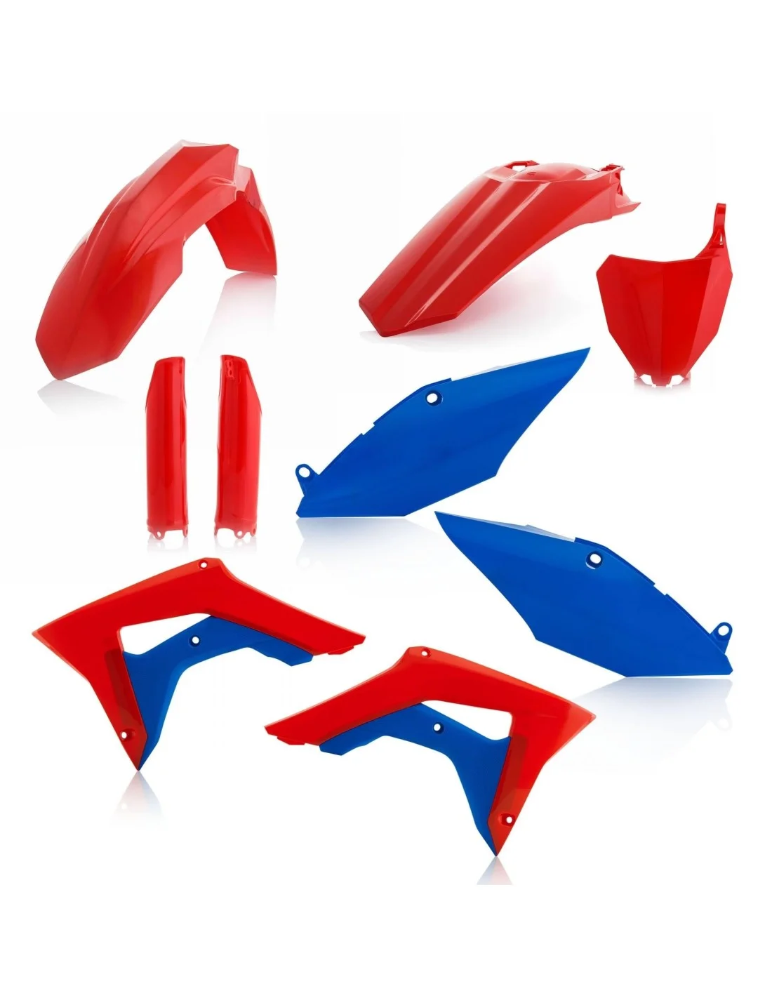 Kit plastiche Acerbis per Honda CRF 450 17-20 CRF 250 18-21 rosso/blu