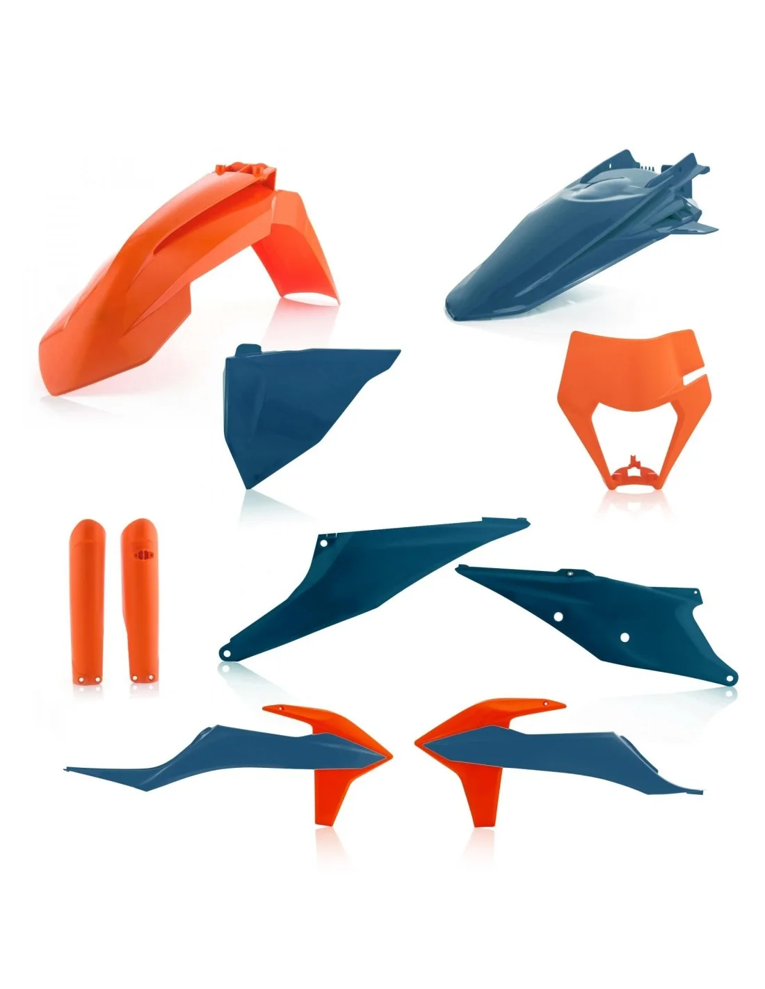Kit plastiche Acerbis per KTM EXC/EXCF 2020- blu/arancione