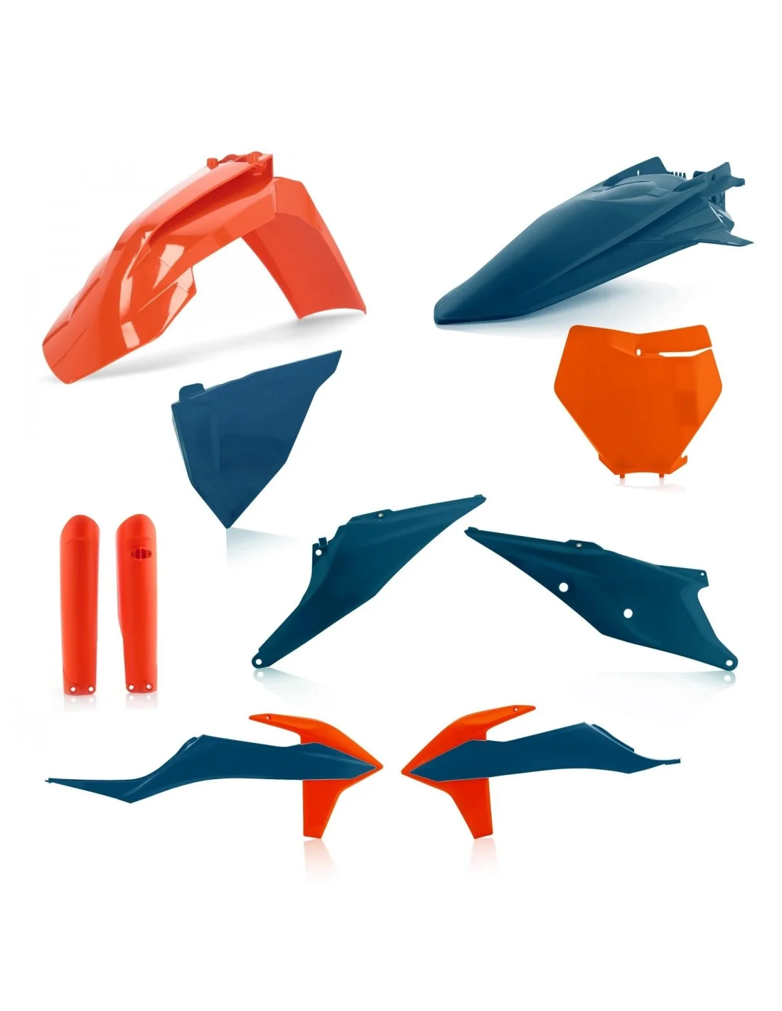Kit plastiche Acerbis per KTM SX/SXF 2019-2022 blu/arancione