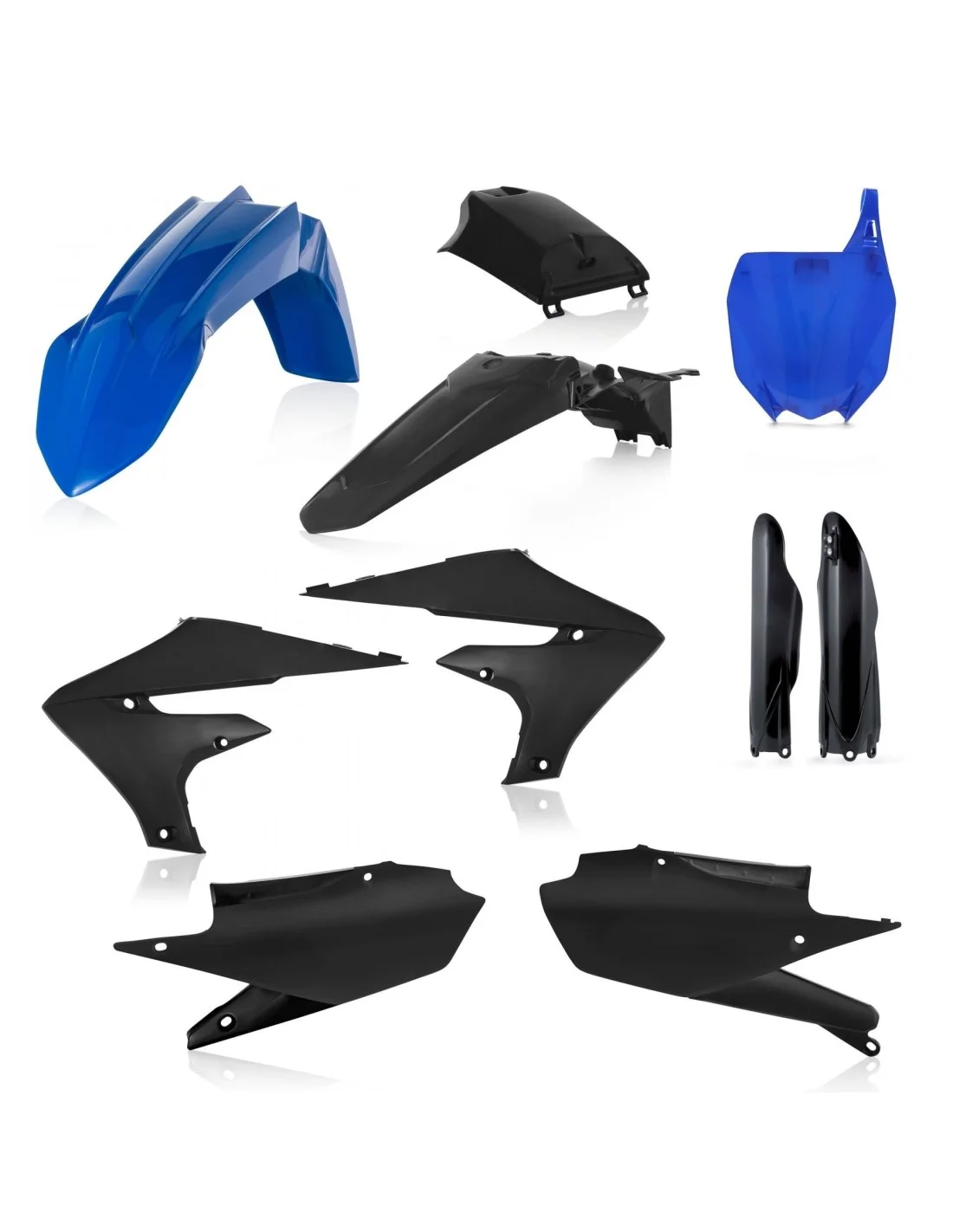 Kit plastiche Acerbis per Yamaha YZF 450 18- YZF 250 19- nero/blu