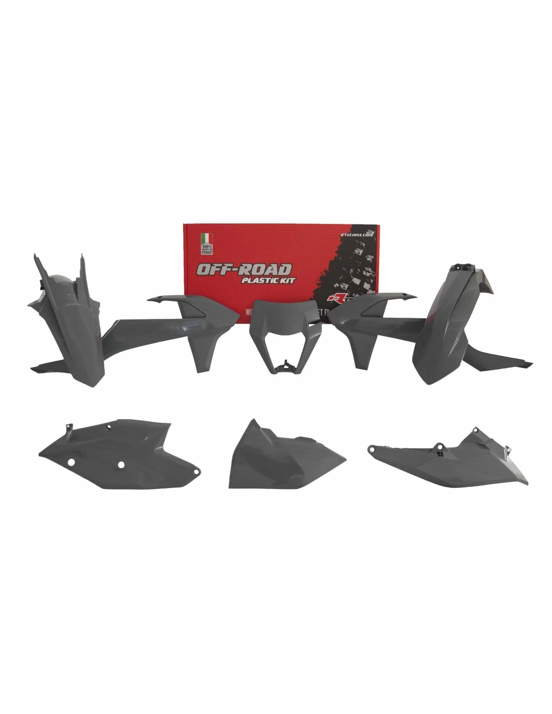 Kit plastiche Ktm EXC/EXCF 2017-2019 colore grigio