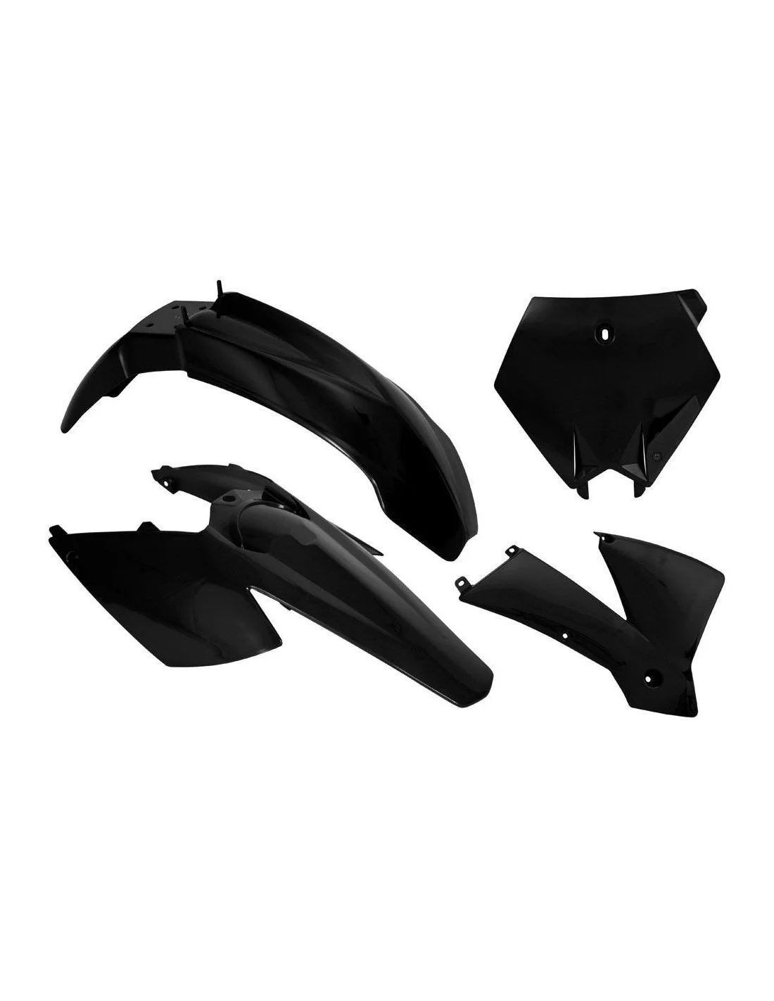 Kit plastiche Ktm SX 250 SXF 450 03 SX/EXC 125-250-300 125 04 colore nero