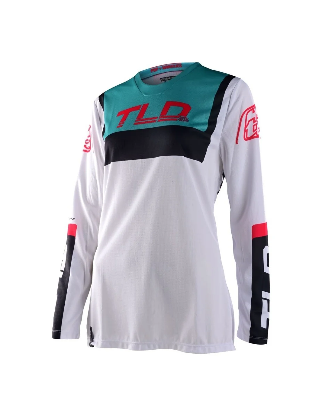 Maglia Donna Troy Lee Design GP Brazen Bianca 2022