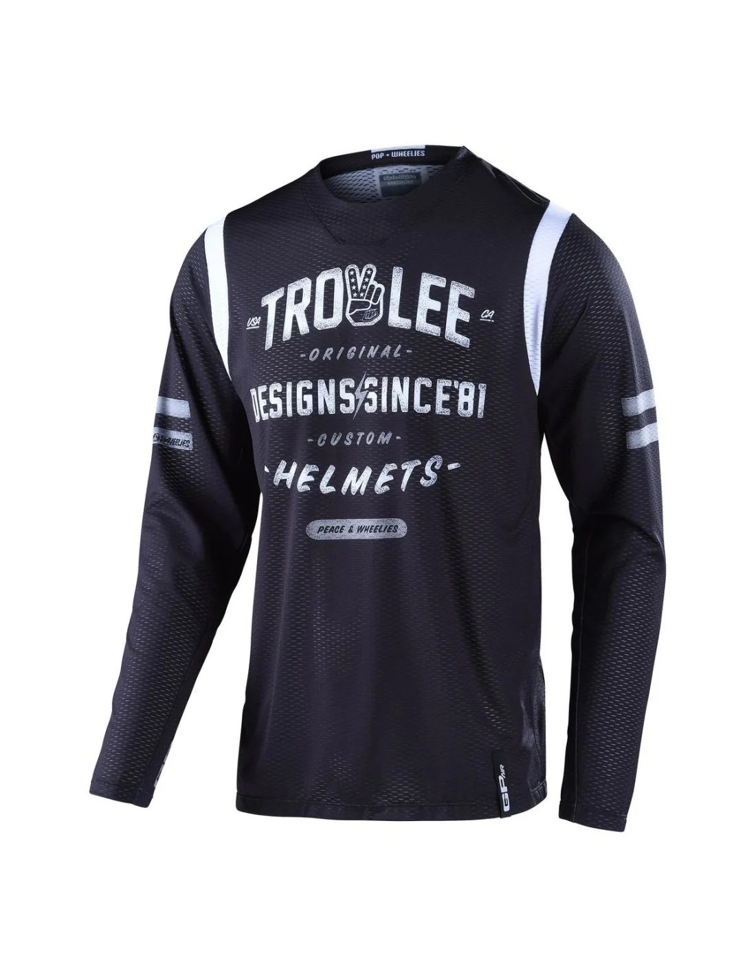 Maglia Troy Lee Design GP AIR Roll Out Nera