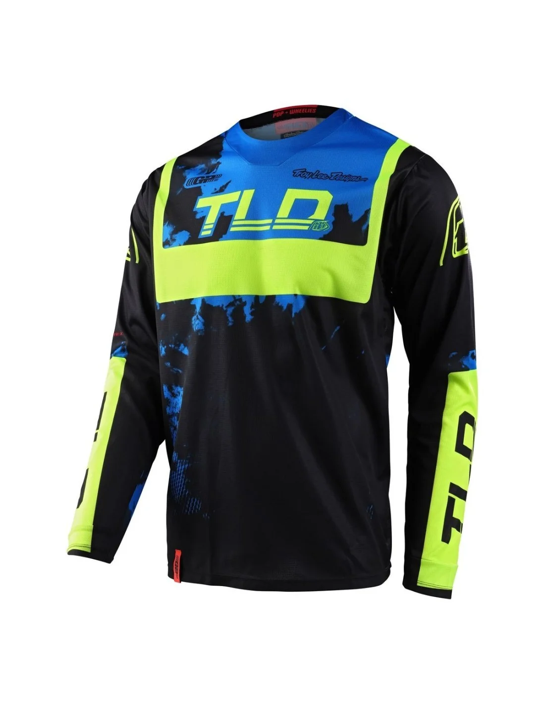 Maglia Troy Lee Designs GP Astro Nero Giallo