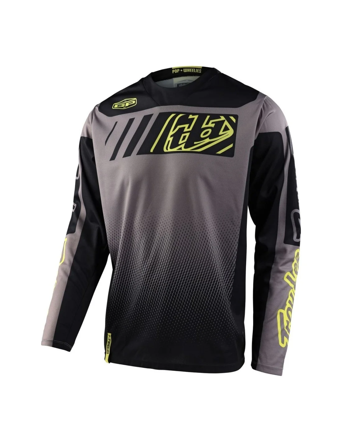Maglia Troy Lee Designs GP Icon Black Gray