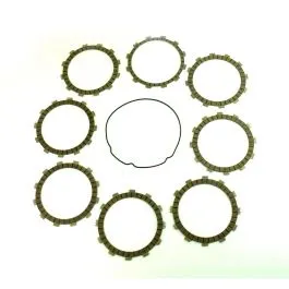 ATHENA P40230003 FRICTION PLATES KIT WITH CLUTCH COVER GASKET / KIT DISCHI GUARNITI FRIZIONE + GUARNIZIONE
