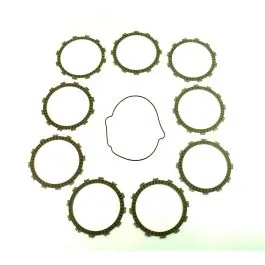 ATHENA P40230013 FRICTION PLATES KIT WITH CLUTCH COVER GASKET / KIT DISCHI GUARNITI FRIZIONE + GUARNIZIONE