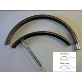 Coppia parafanghi Bici 16 pieghevole cromati vintage