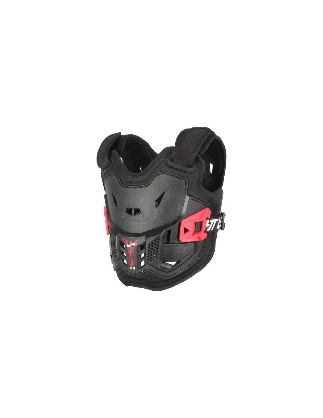 Pettorina Leatt 2.5 Nera/Rossa Bimbo 110-134 cm