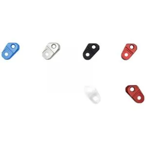 RFTR244ROS - Kit Piastrine Supporto Poggia Piede - Up&Down / Rosso